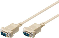 Microconnect SCSEHH3 serial cable White 3 m DB9 M