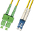 Microconnect FIB841015 cable de fibra optica 15 m OS2 Amarillo