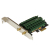 StarTech.com Tarjeta de Red Inalámbrica PCI Express AC1200 Wifi de Banda Doble - Adaptador PCI-E 802.11ac