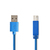 Nedis CCGP61100BU30 cable USB 3 m USB 3.2 Gen 1 (3.1 Gen 1) USB A USB B Azul