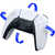 Sony DualSense V2 Fekete, Fehér Bluetooth Gamepad Analóg/digitális Android, MAC, PC, PlayStation 5, iOS