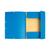Exacompta Clean'Safe 3-flap Elastic Folder Carton Bleu A4
