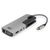 ACT AC7043 Notebook-Dockingstation & Portreplikator Kabelgebunden USB 3.2 Gen 1 (3.1 Gen 1) Type-C Grau