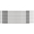 Brady SCN-05-C znacznik kablowy Czarny, Biały Nylon 300 szt.