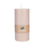 Duni 185728 candela di cera Rotondo Rosa 12 pz