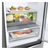 LG GBB62PZGGN kombinált hűtőszekrény Szabadonálló 384 L D Rozsdamentes acél
