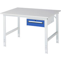 Poste de travail avec armoire à tiroirs