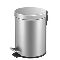 Luxe Classic Tritt-Mülleimer 5 Liter, EKO - Exklusiver Design-Abfallbehälter
