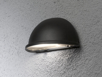 LED Außenwandleuchte TORINO Aluminium Schwarz - Moderne Hausbeleuchtung