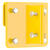 vario adapter stahl gelb zur befestigung von c profil