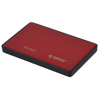 Orico Behuizing voor 2,5'' SATA HDD/SSD - USB 3.2 Gen 1 - Rood
