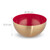 Salatschüssel in Rot/ Gold - (H)12,5 x Ø 25 cm 10042495_47