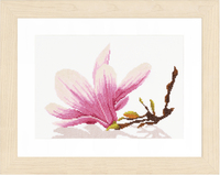 Counted Cross Stitch Kit: Magnolia Twig (Evenweave)