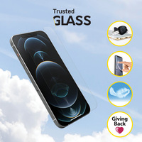 OtterBox Trusted Glass iPhone 12 Pro Max - Transparent - ProPack (ohne Verpackung - nachhaltig) - Displayschutzglas/Displayschutzfolie