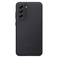 OtterBox React Samsung Galaxy S21 FE 5G - Black Crystal - clear/black - ProPack (ohne Verpackung - nachhaltig)