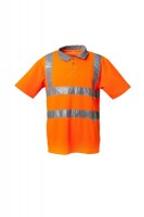 Planam Warnschutz 2098044 Gr.S Poloshirt orange/grau