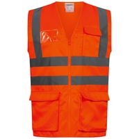 ANSGAR Warnschutzweste orange 23516 Gr. M SAFESTYLE, EN ISO 20471/2, EN ISO 136