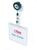 Durable Mono Security Pass Holder with Badge Reel Transparent (Pack of 10)