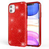 NALIA Glitter Case compatible with iPhone 11, Diamond Cover Slim Protective Rugged Silicone Phone Skin, Ultra Thin Sparkle Mobile Protector Bling Shockproof Gel Bumper Rubber Ba...