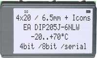 4x20 DIP Textdisplay