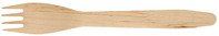 Einweg-Gabel Pure Holz; 16.5 cm (L); natur; 100 Stk/Pck
