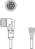 Artikeldetailsicht 1, KD S-M12-8W-P1-030