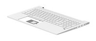 Top Cover W/Keyboard CP BL num SP M21742-071, Keyboard, Spanish, Keyboard backlit, HP Einbau Tastatur