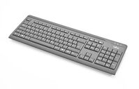 Keyboard (THAI) KB410 USB Black Tastaturen