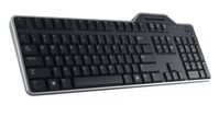 KB-813 keyboard USB QWERTY UK English Black DELL KB-813, Billentyuzetek (külso)