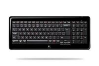 K340 Keyboard Rf Wireless , Qwerty Black ,