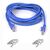 Cable patch CAT5 RJ45 snagless 1m blue