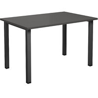 Multifunctionele tafel DUO-U, recht blad