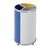 Recyclable waste collector, round