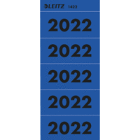 Inhaltsschild 2022 selbstklebend VE=100 Stück blau