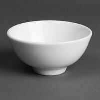 Royal Porcelain Classic Oriental Rice Bowls in White 190ml Pack Quantity - 36