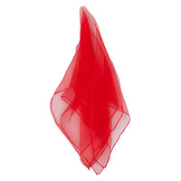 Jongliertuch Stofftuch Jonglage Tuch zum Jonglieren Tanztuch 140x140 cm, Rot