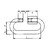 SAFETEX Kettenschnellverschluss mit großer Öffnung (DIN 56927 | Form B | WLL 350kg | Ø 8,00 mm | bis max. 350kg | schraubbar) - verzinkt