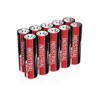 10x ANSMANN Industrial Batterie AA Mignon 1,5V - LR6 Alkaline (10 Stück)