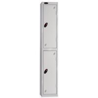 Probe coloured door lockers - two door - 1778 x 305 x 305mm