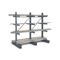 Light duty cantilever racking