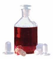 Probennahmeflaschen behrotest® mit Glasstopfen Borosilikatglas 3.3. | Typ: PFL 1000