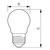 LED Filament Tropfenform MASTER LEDLusterND2.3-40W E27 827 P45CL GUE, E14, 2.3W 27000K 45lm, Glas, klar