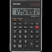 SHARP Taschenrechner EL 124 TWH
