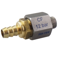 CF.05.RVS Veerveiligheid G1/8" 5 bar 180°C RVS304