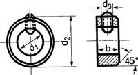 DIN 705 Stelring - din 705 stelring a1 as 55 (d.913)