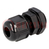 Cable gland; M16; 1.5; IP68; polyamide; black; UL94V-2; GWconnect