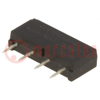 Relay: reed switch; SPST-NO; Ucoil: 5VDC; 500mA; max.200VDC; PCB; MS