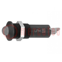 Indicator: LED; prominent; red; 24VDC; Ø8.4mm; IP67; connectors