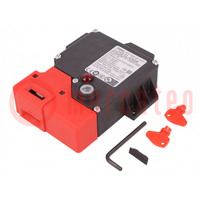 Safety switch: bolting; HS1L; NC x4; IP67; Electr.connect: G1/2