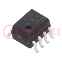 Optocoupler; SMD; OUT: gate; 3.75kV; 15Mbps; SO8; 25kV/μs